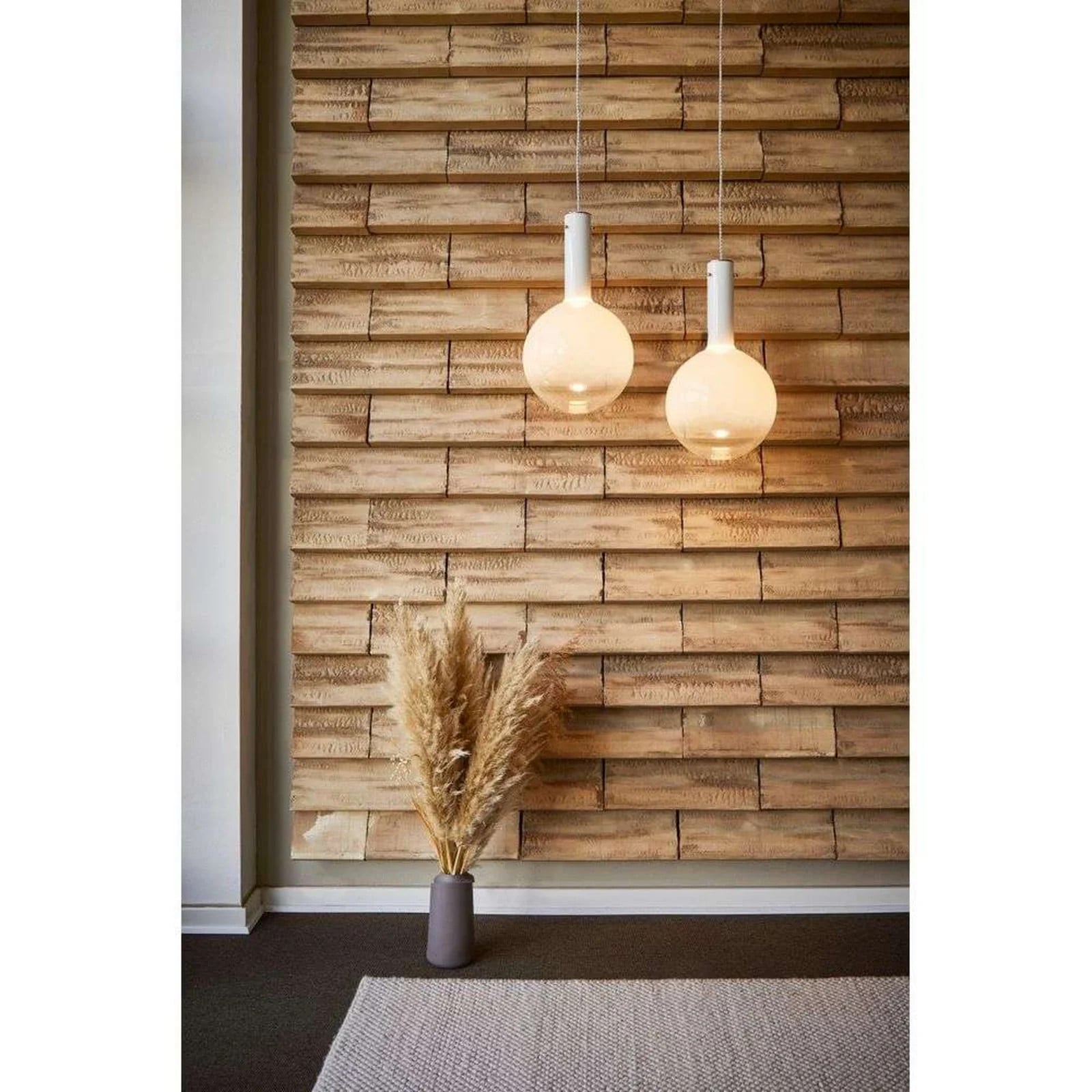 Loom Design Raindrop 20 Hanglamp Wit - Glas - LED - Woonkamer