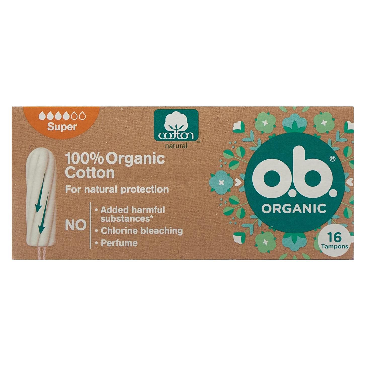 o.b. Organic Super Box (16x, Normal) (054944)