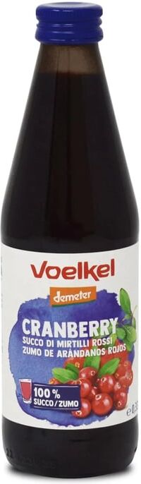 Voelkel Zumo de Arándanos Rojos Puro Demeter 330 ml
