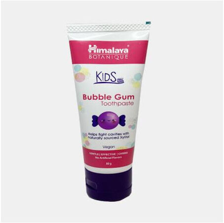 HIMALAYA HERBALS PASTA DENTIFRICA BUBBLE GUM KIDS VEGAN 80g