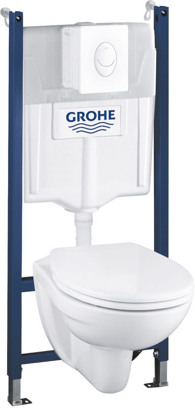 Grohe Solido Compact 4 in 1 set with ceramic, height 113 cm 39117000