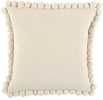 Terra Pom Pom Pillow - Ivory - Ballard Designs
