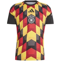 adidas DFB Deutschland Heim Aufwärmshirt WM 2026 Herren JZ4577 - black/team yellow M