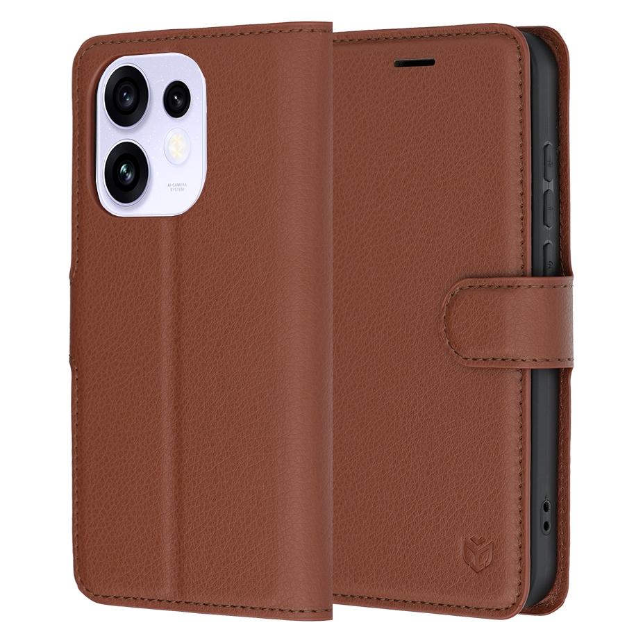 Techsuit - Lederhülle - Oppo Reno16 - Braun (Oppo Reno 16) (72002245)