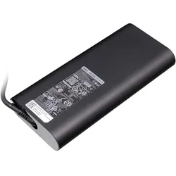Dell AC Adapter 130W 20V 3 Pin Type C C6 Power Cord (130 W), Notebook Netzteil, Schwarz