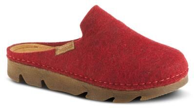 Women's Cloggish Slippers by Flexus by Spring Step in Red (Size 38 M)