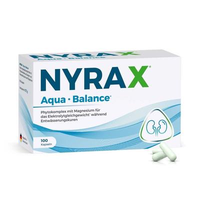 Nyrax Aqua Balance während Entwässerungs-Kuren Kps 100 St Kapseln