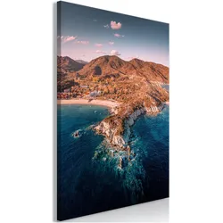 Artgeist, Bilder, Cliff in Kalamitsi (1 Part) Vertical (80 x 120 cm)