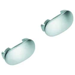 Grohe Abdeckkappe 02490 für Griff 2 Stück mattchrom, 02490P0M 02490P0M