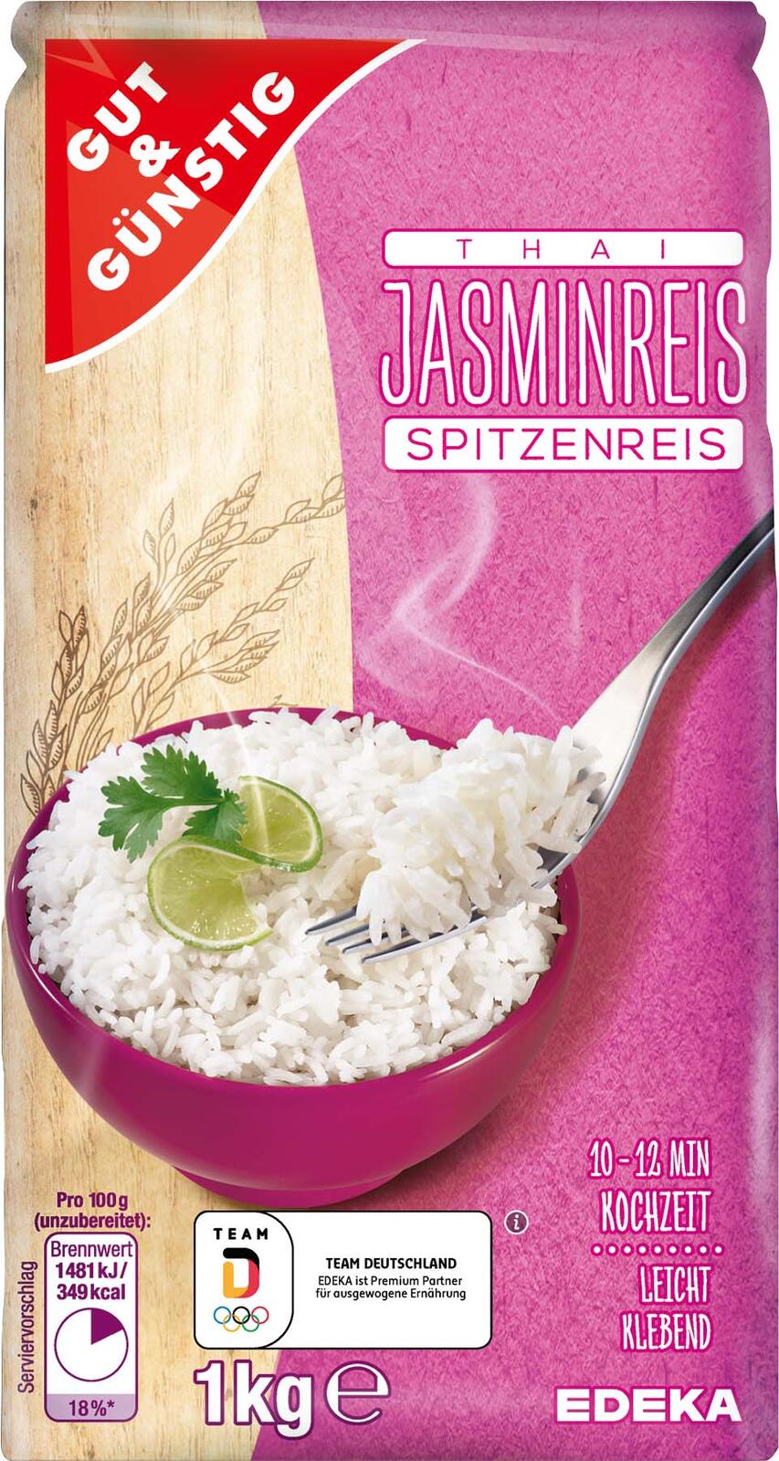 GUT&GÜNSTIG Jasmin Reis 1,0 kg 3180441001