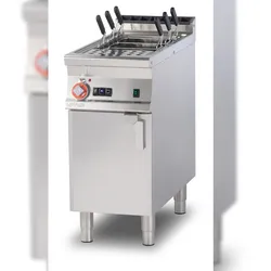 Redcook Gas-Nudelkocher 40 Liter mit automatischer Beladung. Gestell aus rostfreiem Stahl. Abmessungen 40x90 h90 cm. Modell CPA-94G