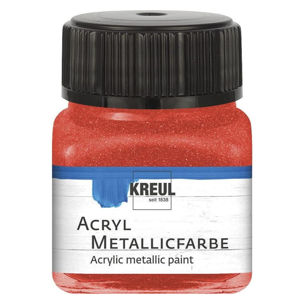 Kreul Acryl Metallicfarbe, cremig deckend, 20 ml (20 ml) (23251882)