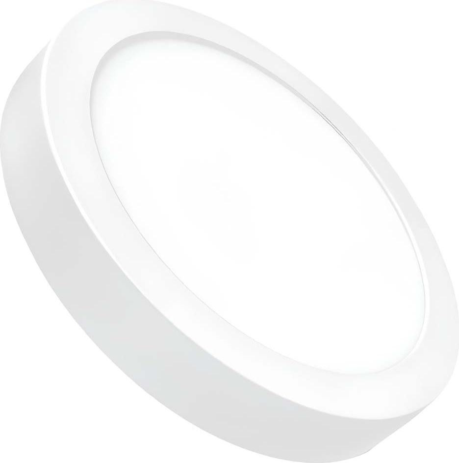 Avizar LED-lichtpaneel rond 18W wit B/D: 22 cm x 22 cm