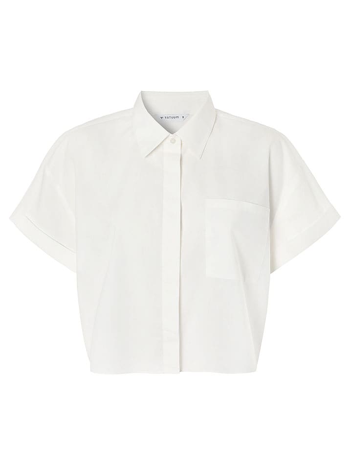 TATUUM Bluse "Panama" in Weiß - M
