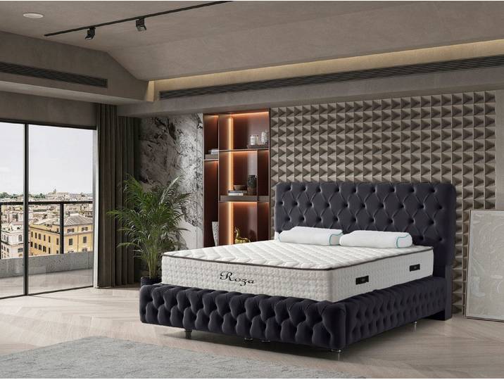 Sitheim® Boxspringbett Boxspringbett Design CHESTER Bett ohne Matratze