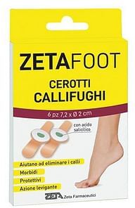 Zeta Farmaceutici Zeta Foot Cerotto Callifugo Dischetto Centrale Con Astuccio 6 Pezzi