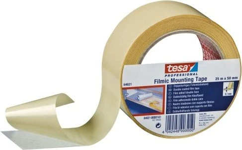 Tesa tesafix Folienklebeband Synthesekautschuk 50m x 12mm