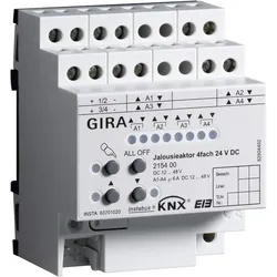 Gira Jalousieaktor 4fach 215400