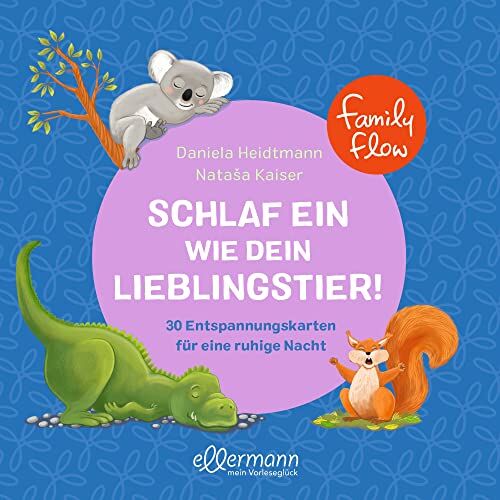 Heidtmann, Dr. Daniela - FamilyFlow. Schlaf ein wie dein Lieblingstier: 30 Entspannungskarten für eine ruhige Nacht - Preis vom 15.10.2026 23:06:25 h