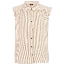 PROTEST Damen Hemden ku.Arm Da PRTPeacy blouse, Größe 40 in Braun Braun