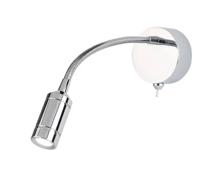 Searchlight - LED 1 Light Indoor Verstelbare Wand Leeslamp Chroom