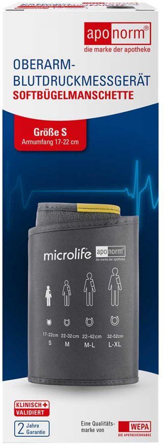 Aponorm Oberarmsoftmanschette S 17-22 cm