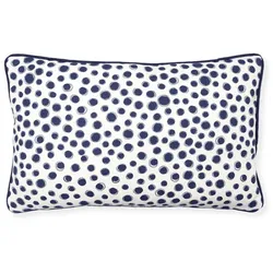 GreenGate Kissenbezug Tippa blue, 50 x 30 cm