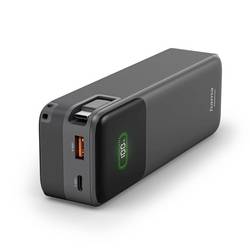 Hama Powerbank 20000 mAh Quick Charge 3.0 Li-Ion Anthrazit Statusanzeige 00201785