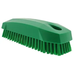 Handbürste Nagelbürste Schrubber Bürste Reinigung Hautpflege robust Grün 1 Stück
