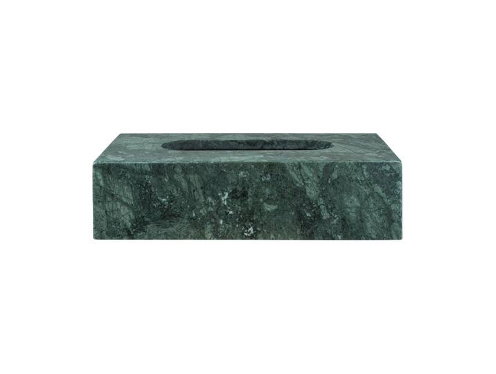 Mette Ditmer Coffret à mouchoirs Marble 14x25,5 cm Dark forest