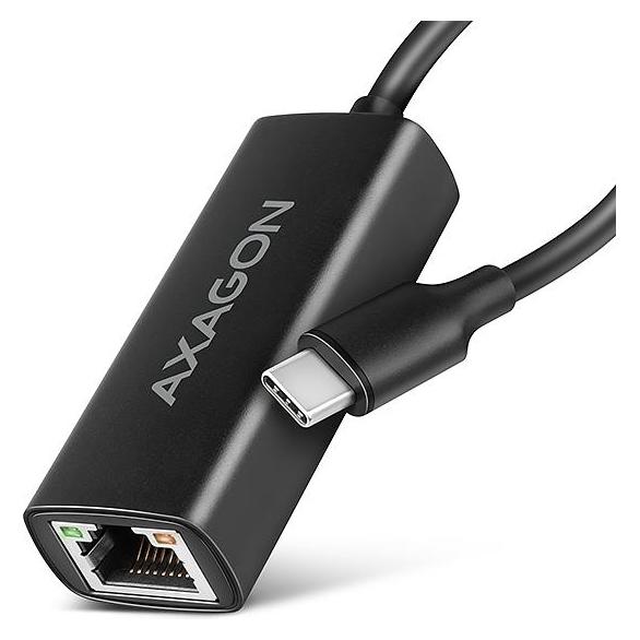 Axagon ADE-ARC, USB-C 3.2 Gen 1 - Gigabit Ethernet s????ov?? karta, Realtek 8153, auto instal (USB, USB-C) (ADE-ARC)