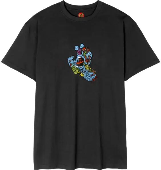 Santa Cruz Apparel T-Shirt Santa Cruz Roskopp Screaming Five Front (M - Schwarz)