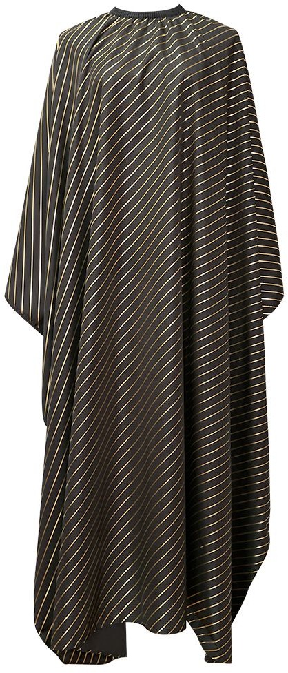 Se7en Styles Friseurumhang Black Gold SS3609
