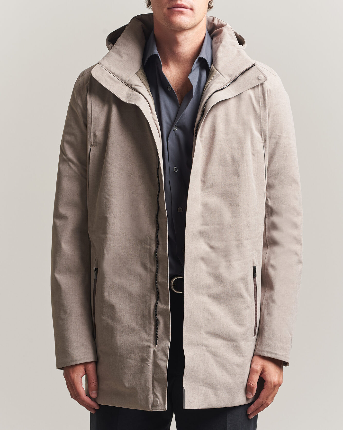 UBR Regulator Herringbone Parka  Drift Wood men M Beige