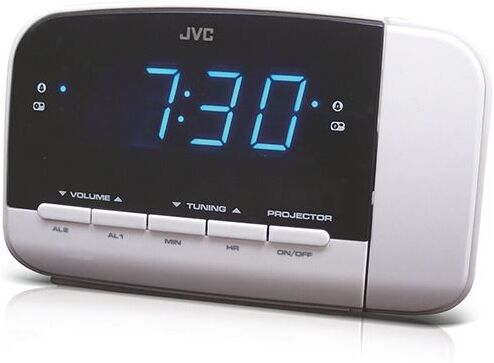 Rádio Relógio JVC RA-F230W
