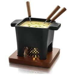 Boska Tapas, Fondue Set, Schwarz