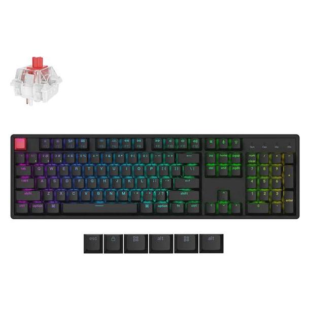 Keychron K10X-J1 toetsenbord (US, Kabelgebunden, Kabellos) (K10X-J1)