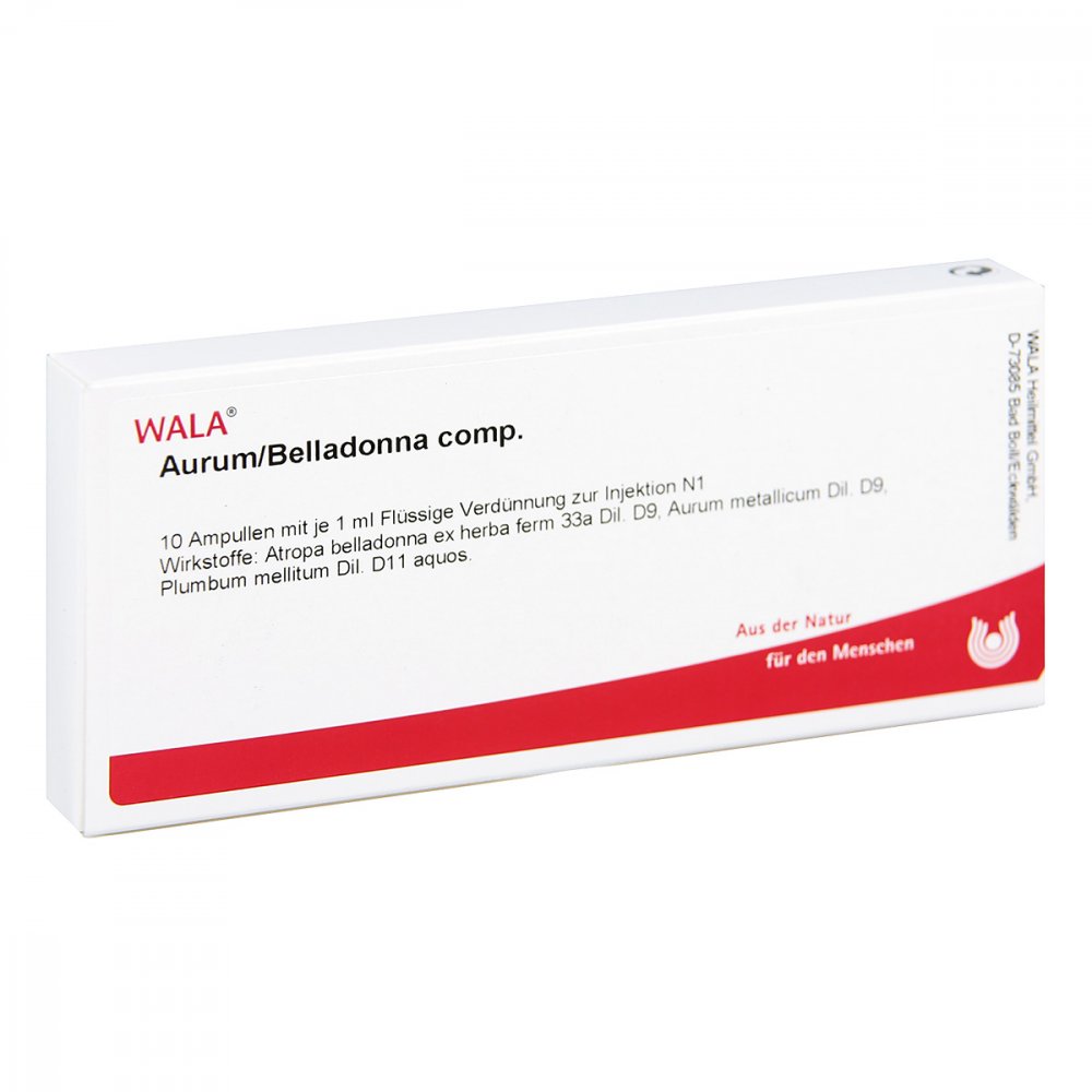 WALA Heilmittel GmbH Aurum/belladonna compositus Ampullen 01750766