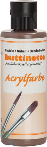 buttinette Acrylfarbe in verschiedenen Farbtönen, 80 ml