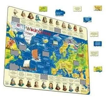 Tactic Puzzel voor kinderen Vikingen