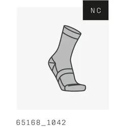 Poc, Sportsocken, Motion MTB Long Sock Radsocken grau (40 - 42), Grau, Silber
