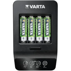 Varta LCD Smart Charger+ (1 Stk., AA, Ladegerät inkl. Akku), Akku Ladegerät