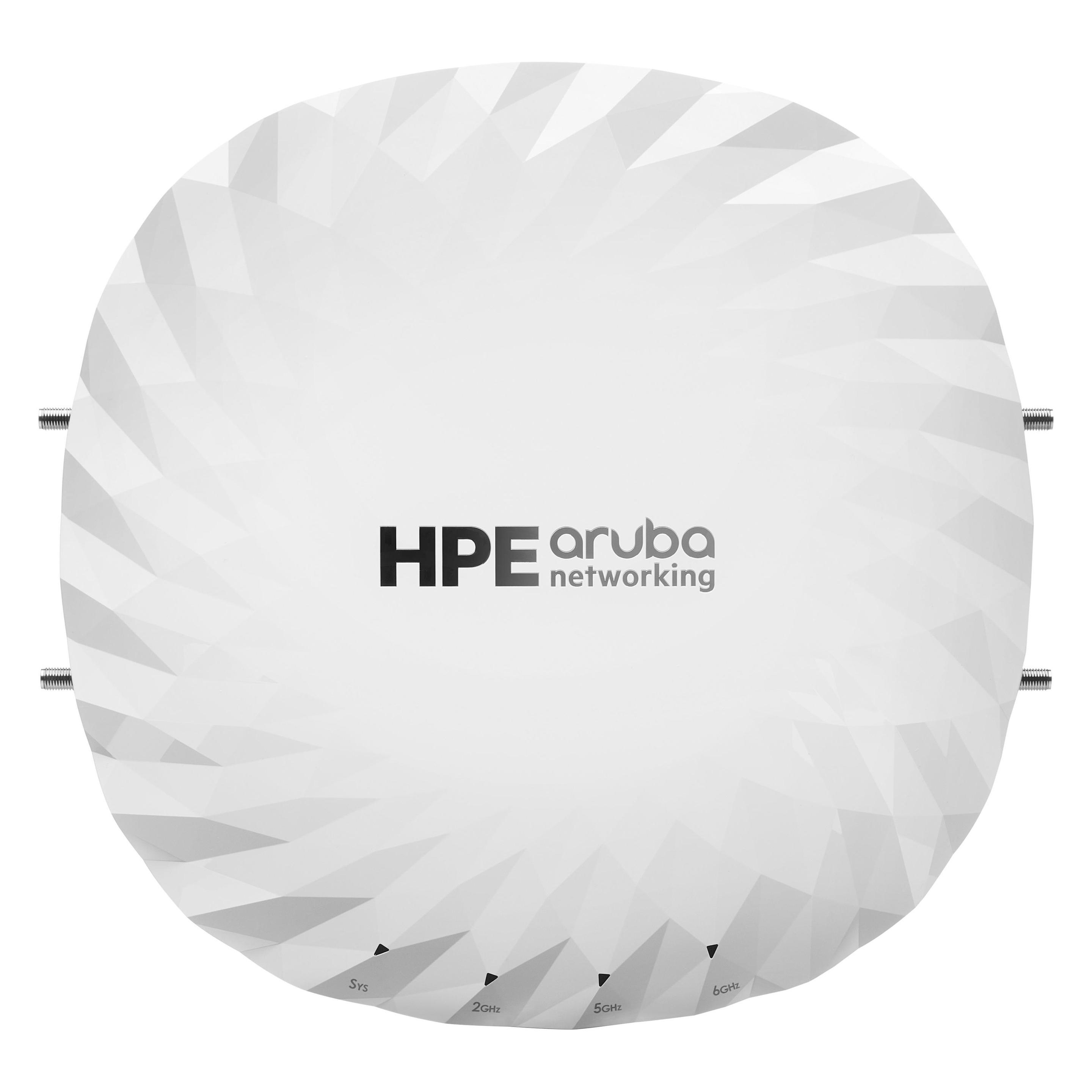 HPE Aruba Networking AP-734, 2,4 GHz, 5 GHz, 6 GHz, 10,100,1000,2500,5000 Mbit/s (2900 Mbit/s) (S1G32A)