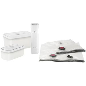 Zwilling Vakuumiergerät Fresh & Save, Starter Set, 7-teilig, Handvakuumierer, 0,4 und 1,1 Liter