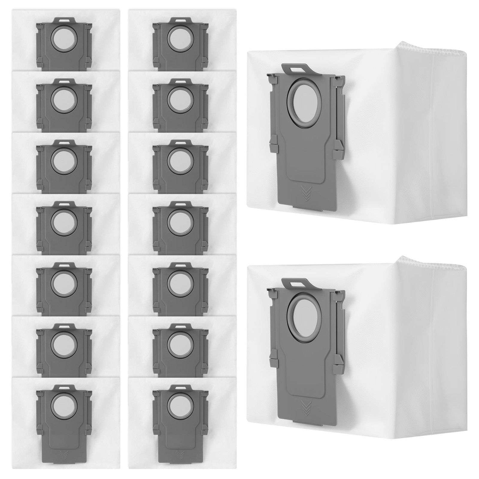 16 stofzuigzakken voor Roborock G10S G20 Q5 S7 S8 - Dripio