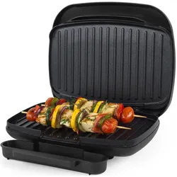 Petra PT4366MBLKVDE Health grill black, Tischgrill, Schwarz