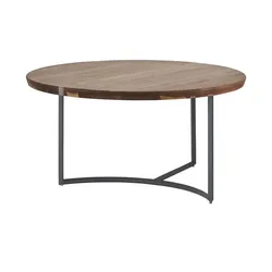 Couchtisch  Hesel , holzfarben , Maße (cm): H: 37  Ø: 70