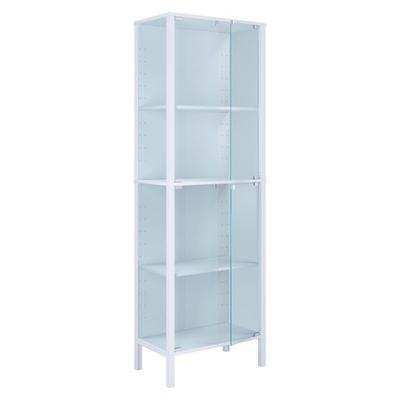 Glasvitrine Jensol hoch Schrank stehend