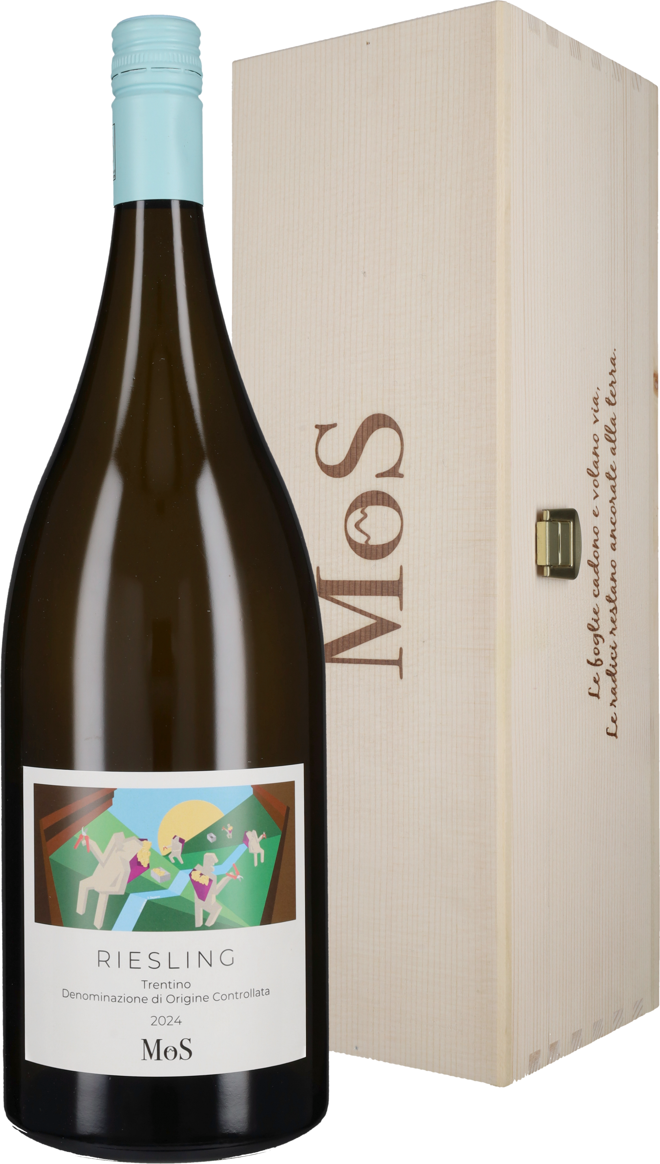 Riesling Trentino Magnum Agricola Mos 2024 (Verpackung)