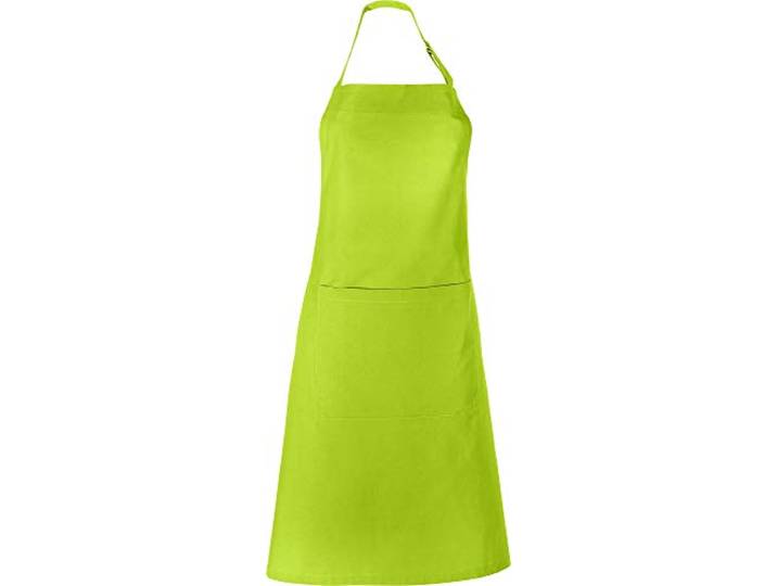 REDBEST Koch-Schürze, Küchenschürze Seattle, 100% Baumwolle - verstellbare Halsschlaufe, große Aufsatztasche, Bindeband - glattes, robustes Gewebe (weitere Farben)